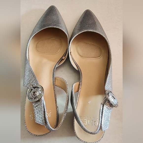 Jones New York Women's Candree Pointed Toe Block Heel Pumps Size 11 - Picture 5 of 6